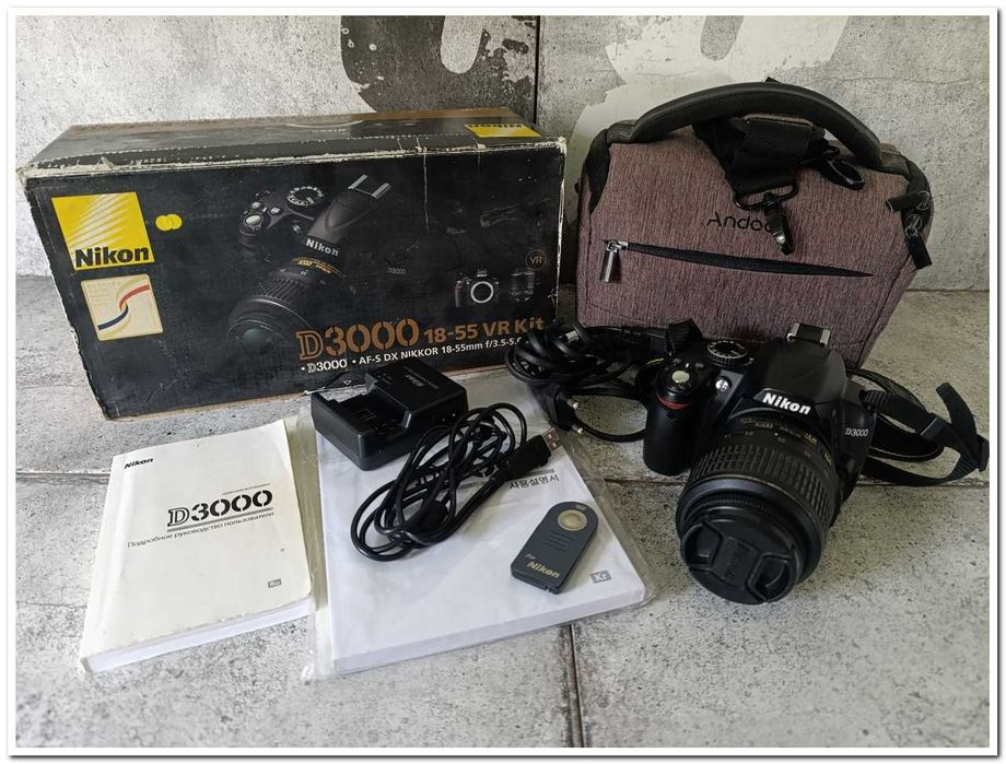 Фотоапарат Nikon D3000