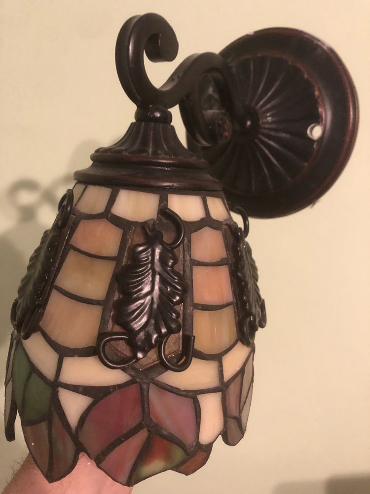 Lampa Kinkiet Tiffany