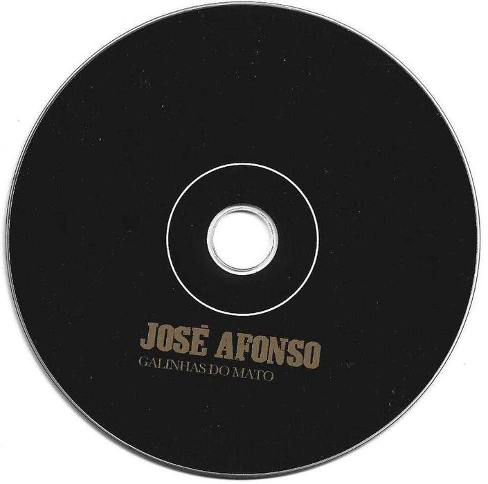José Afonso - - - - - Galinhas do Mato - - - - - CD