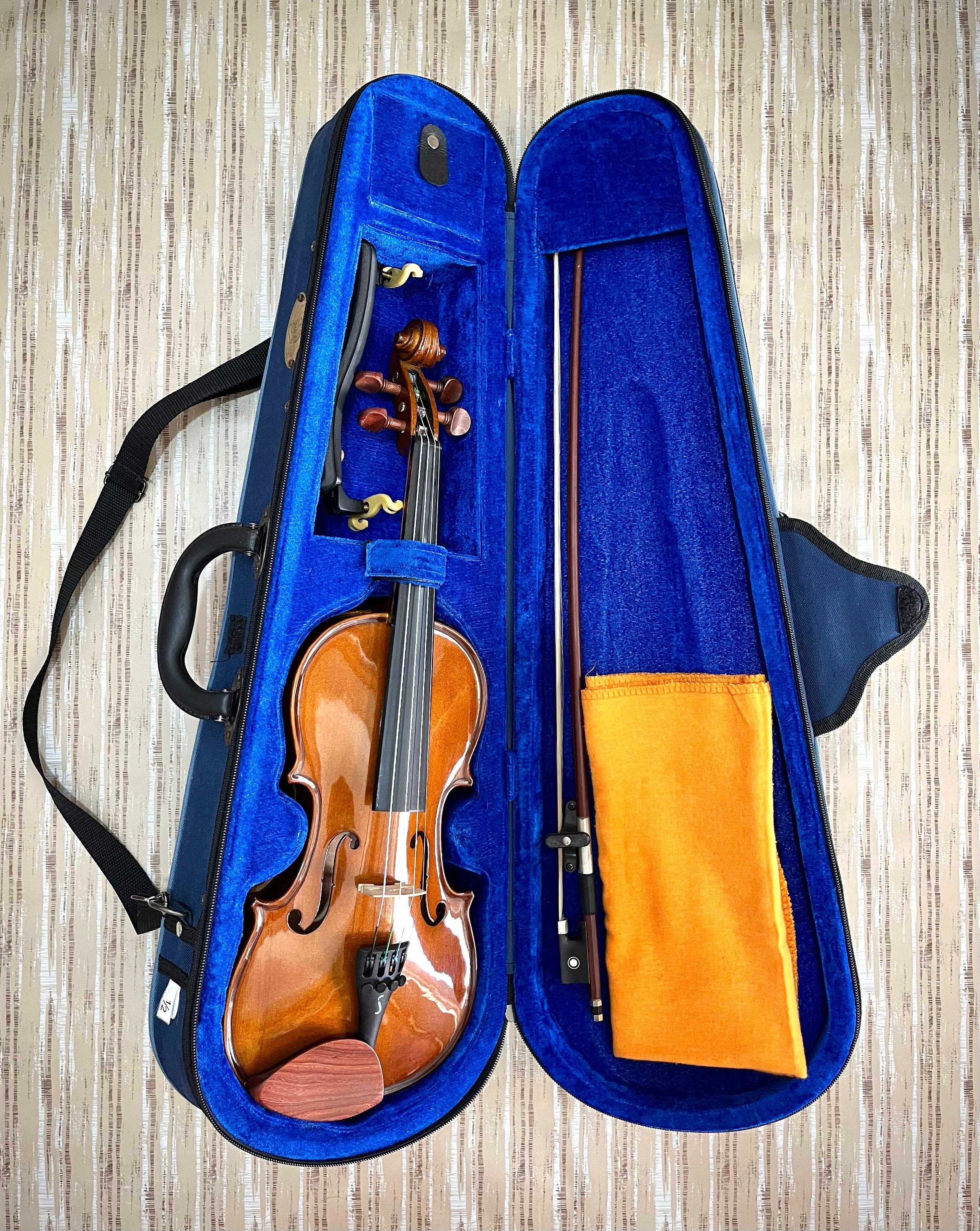 Violino Stentor Student I 1/2 (como novo, completo, pronto a usar)