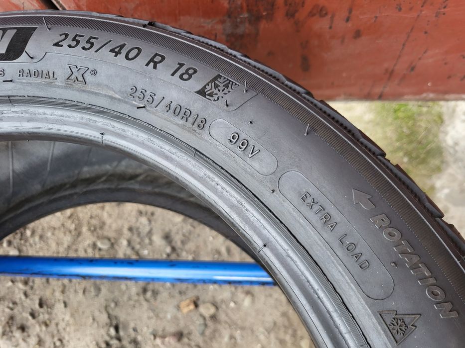 255/40/18+225/45/18 R18 Michelin Pilot Alpin 5 4шт ціна за 1шт шини