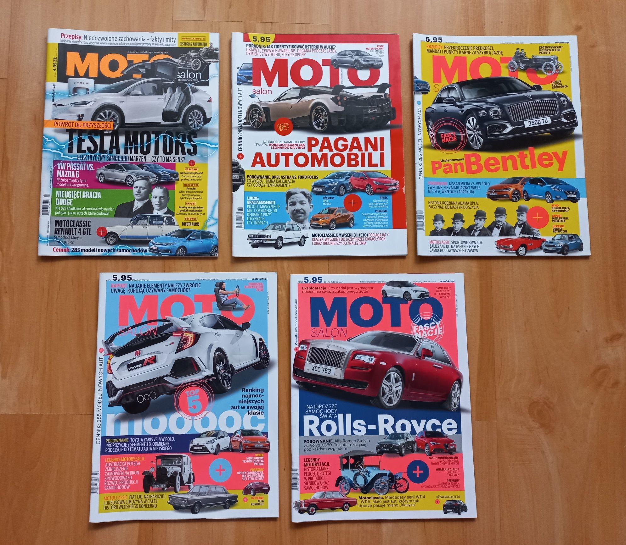 MOTO SALON /2019 - 5 numerów/