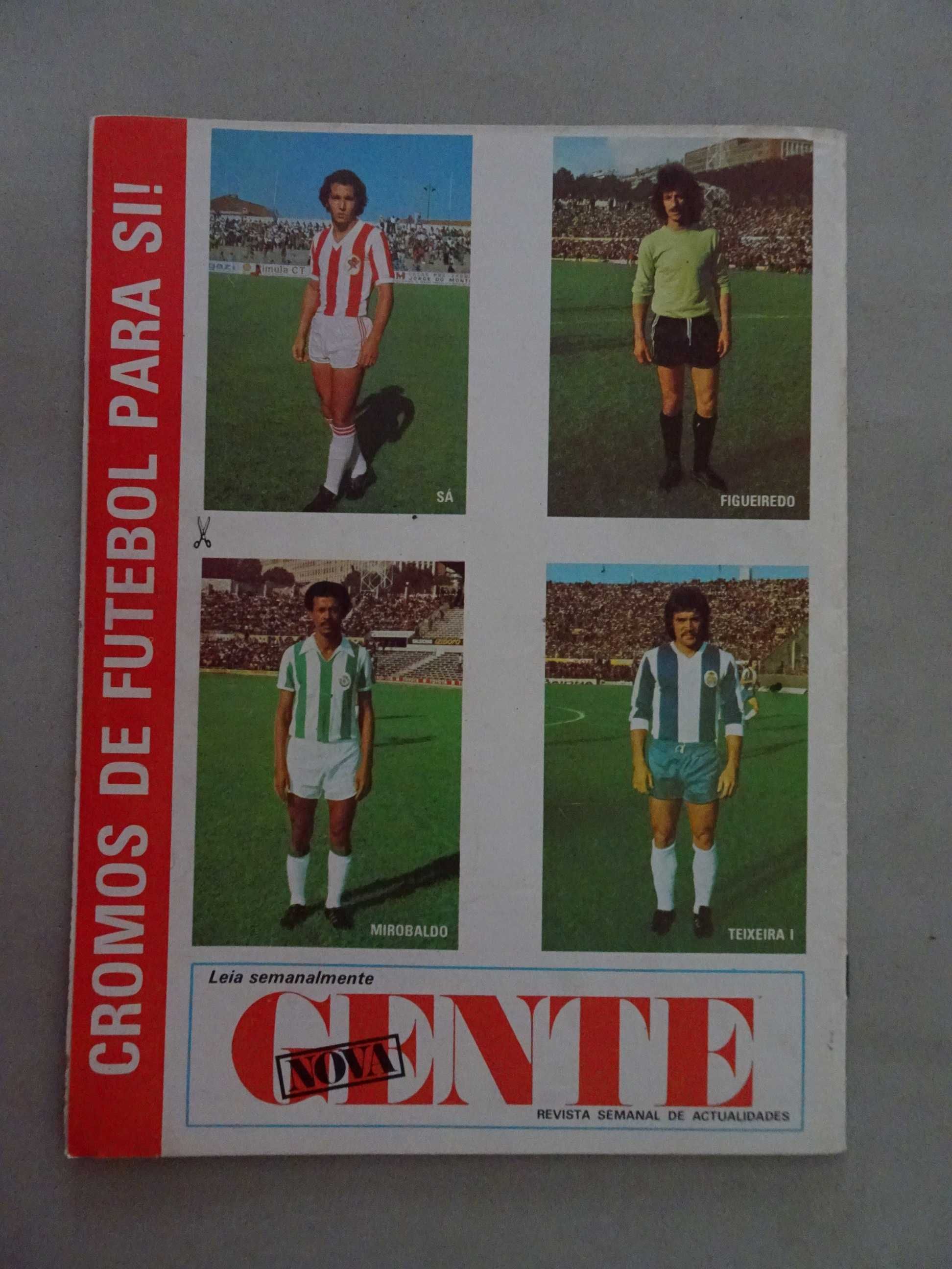 Antiga revista golo nº18 com poster e cromos