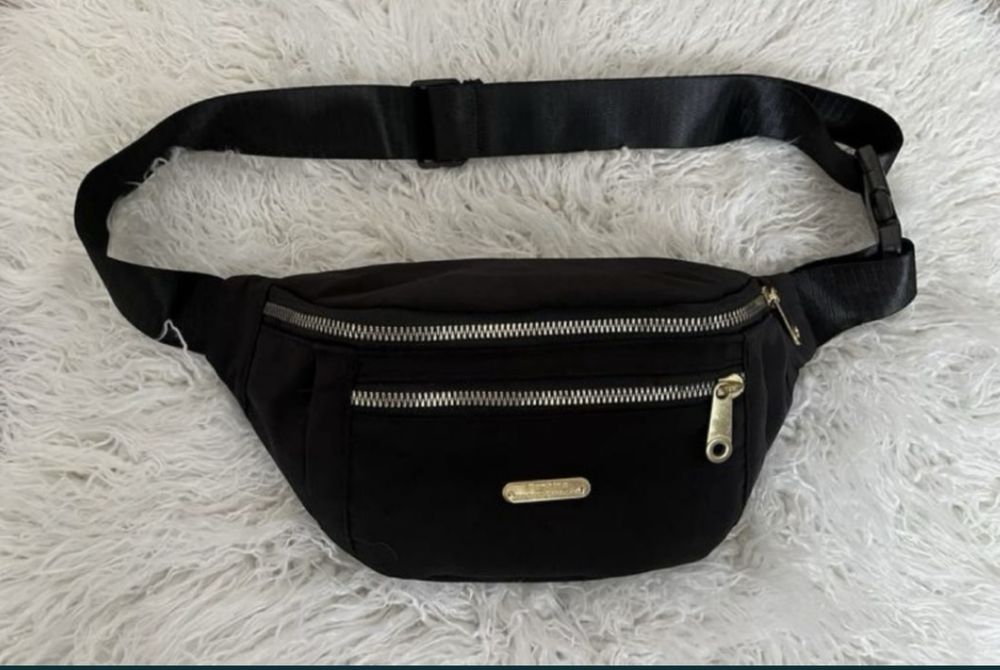 Сумка планшетка черная визитница perotti