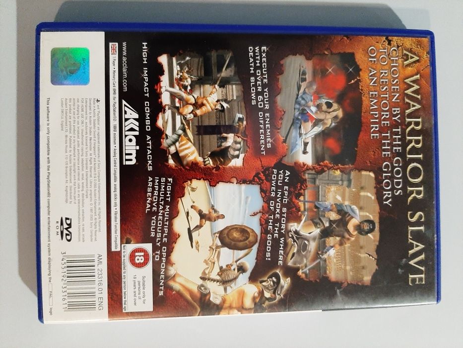 Gladiator Sword of Vengeance PS2