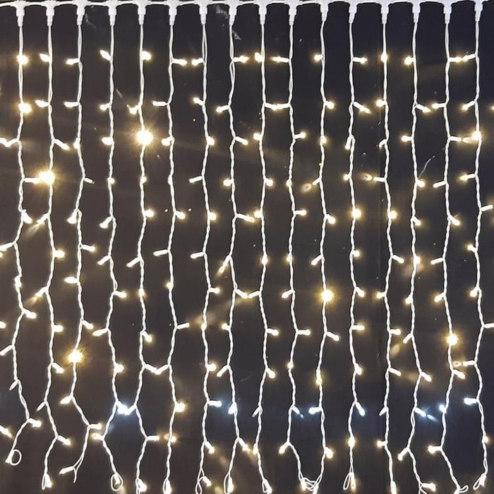Cortinas Led - Iluminação de Natal - Várias Dimensões Disponíveis