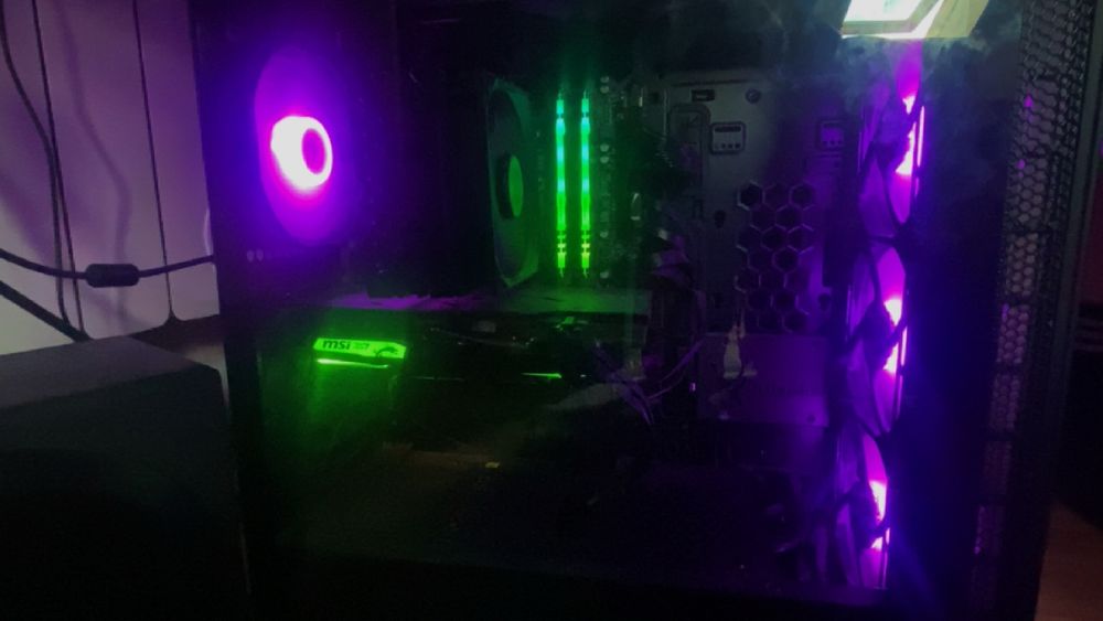 Komputer stacjonarny + monitor 75hz