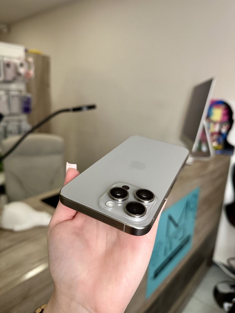Iphone 15 Pro Max 1 Tb Natural Titanium Розстрочка Обмін Магазин