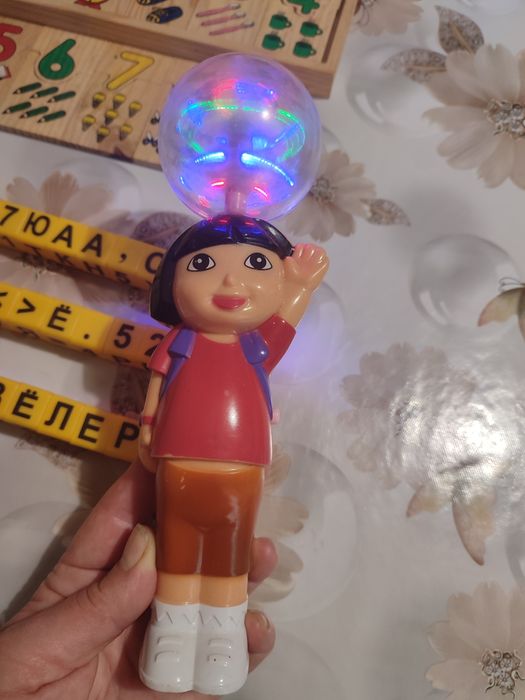 Пазлы, буквы, цифры, микрофон со световым и звуковым эффектом