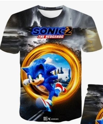 T-shirt camisola Sonic