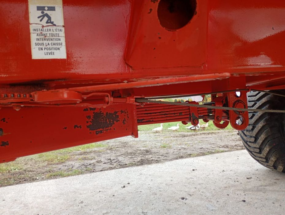 Przyczepa skorupowa Leboulch 14ton! Resor 2000rok