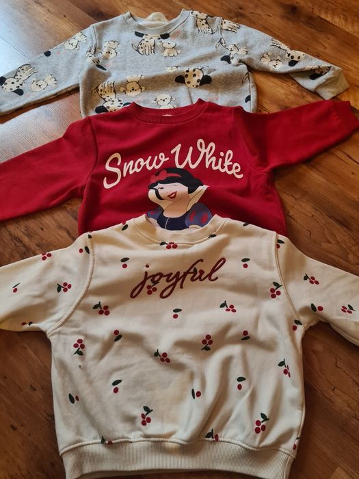 Bluzy dziewczęce h&m 98/104