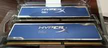 Kingston 16GB 4x4 GB DDR3 HyperX blu