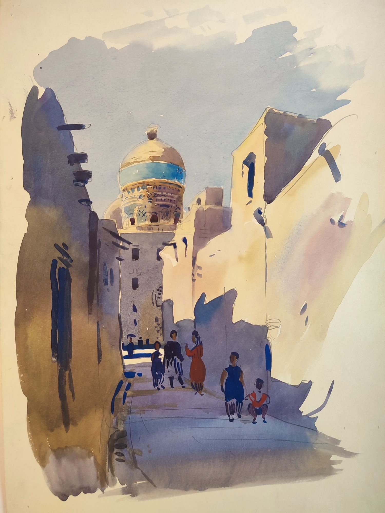 Бухара.1955г.Ю.И.Химич.