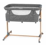 MoMi SMART BED łóżeczko dostawne 4w1 SZARE