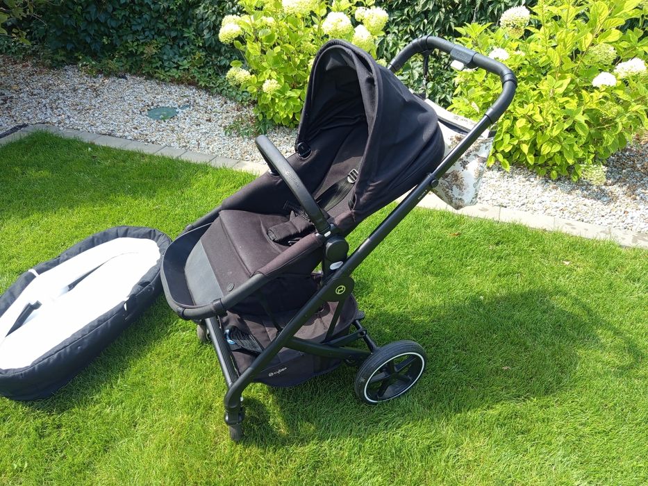Balios S wózek cybex spacerowka plus gondola 2w1 ładny czarny