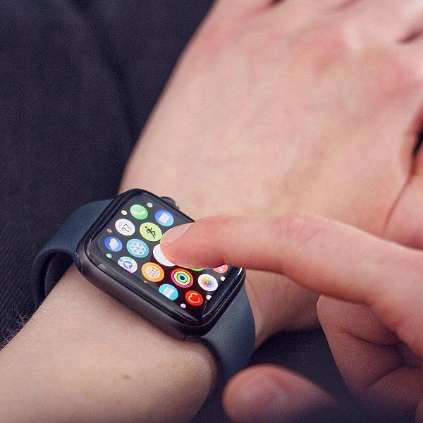 Wozinsky Watch Glass hybrydowe szkło do Oppo Watch 2/42 mm czarny