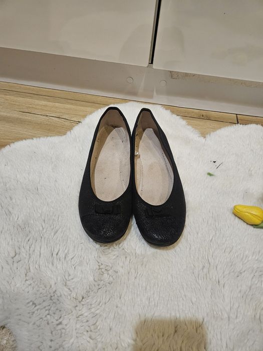 Baleriny damskie Befado 38 czarne