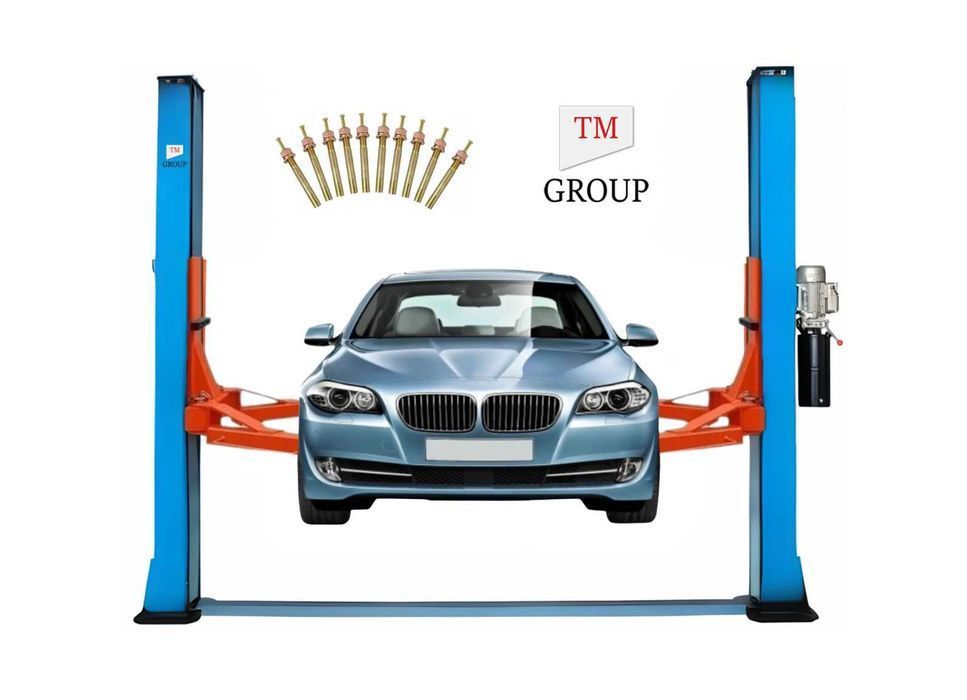 Podnośnik dwukolumnowy samochodowy 4T PÓŁAUTOMAT EXTRA