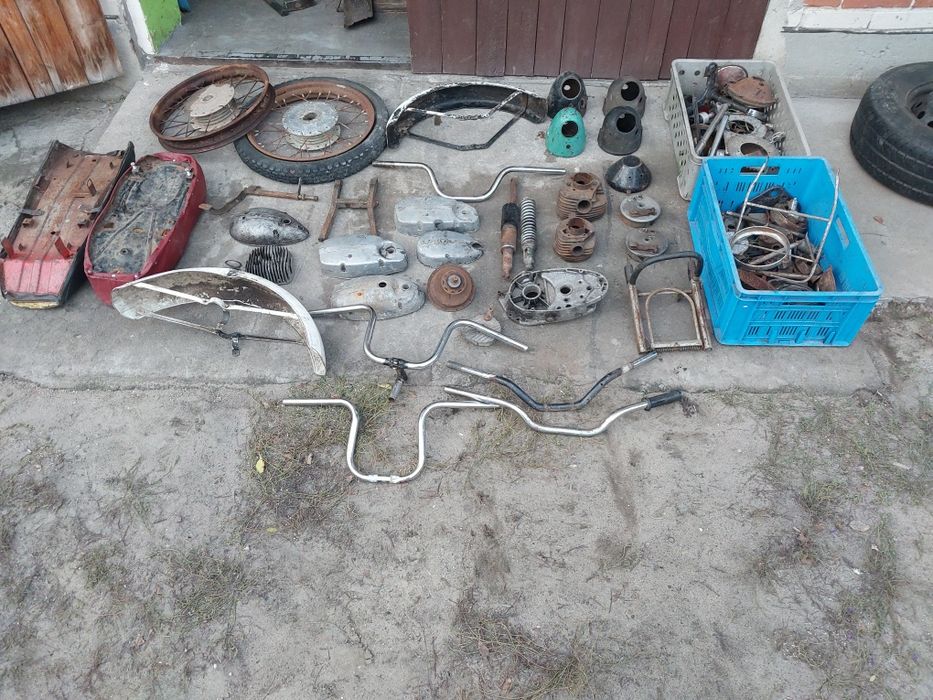 Pakiet części wsk wfm jawa mz junak motorynka romet