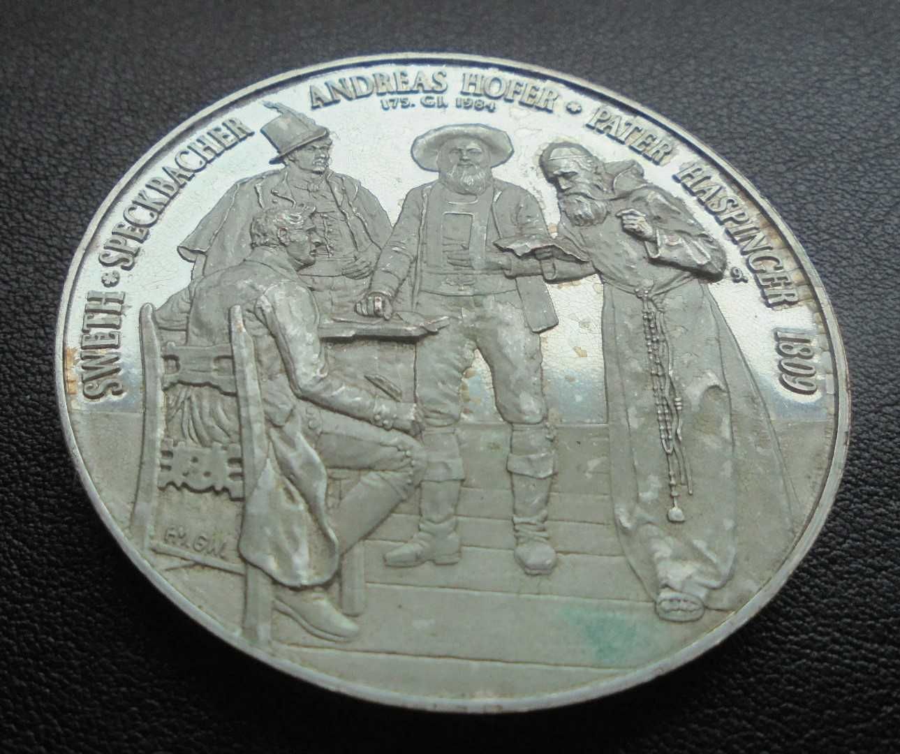 Medal Tyrolscy  bohaterowie powstania w 1809 r.