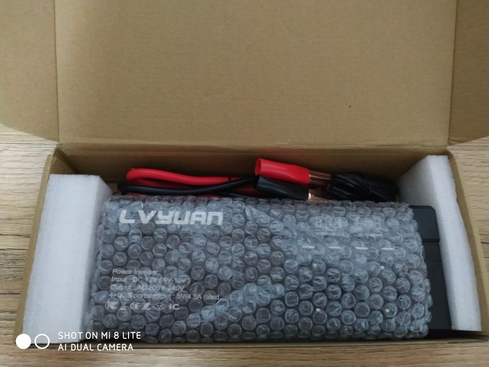 Інвертор lvyuan 12v на 220v 3000w