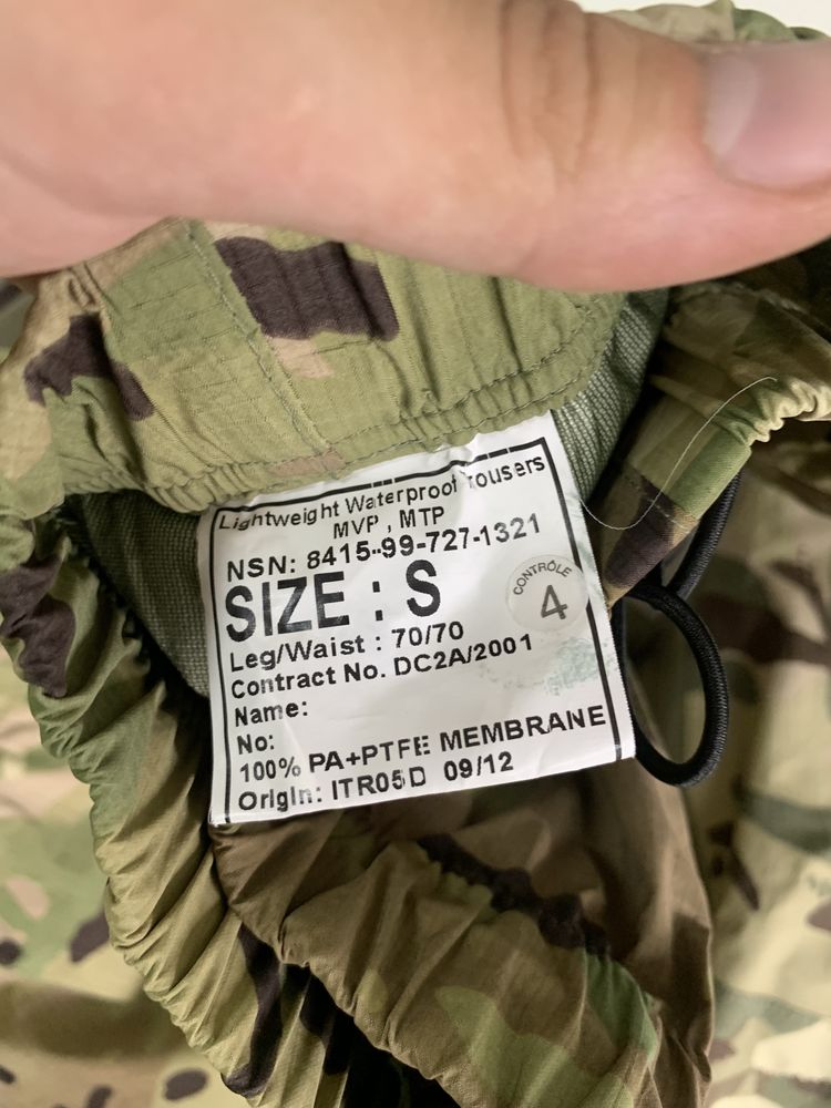 Штани мтп MTP Goretex гортект Британія