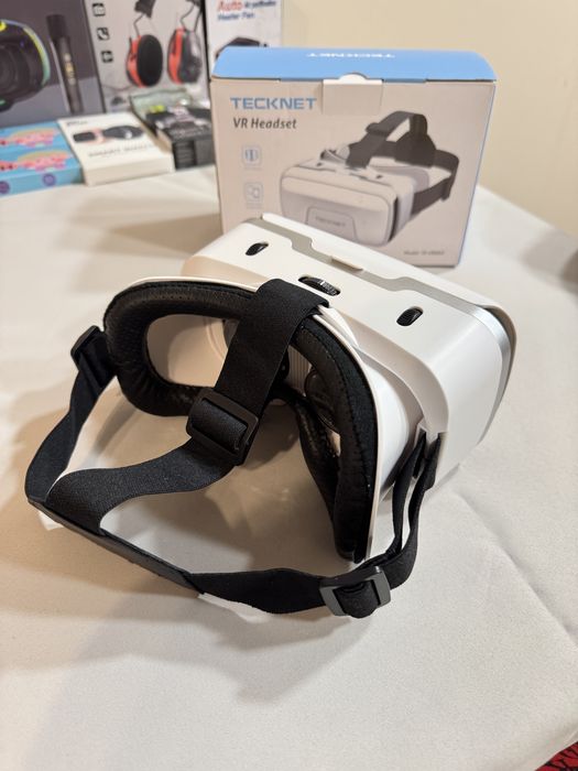 Okulary VR gogle do telefonu tecknet headset tk-vr005 biały