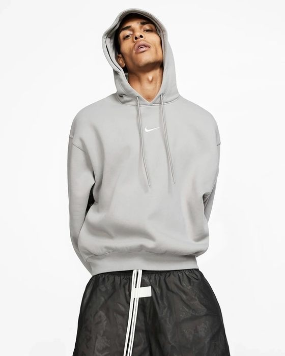 Худи Fear Of God x Nike Double Hood Hoodie Grey | S, L, XL