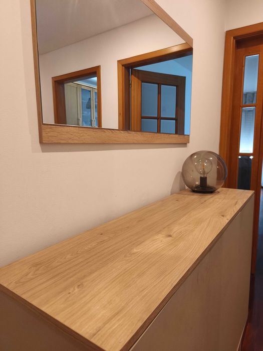 Móvel de entrada  + espelho