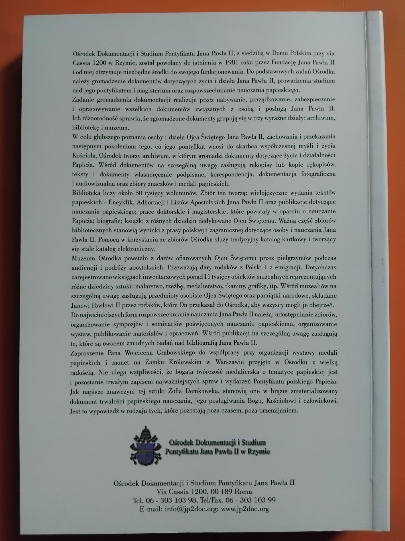 Katalog Jan Paweł II na monetach i medalach świata W. Grabowski