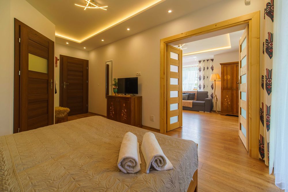 Apartament DeLux nr 3 +Sauna | Widok Giewont | Blisko Krupówek/Krokwi