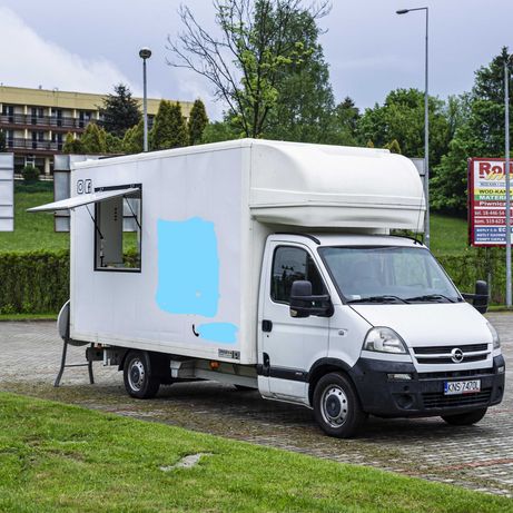 Opel Movano, food truck, samochód gastronomiczny