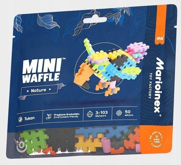 Mini Waffle Nature 50el Tukan, Marioinex