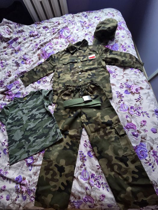 Strój mundur polski żołnierz