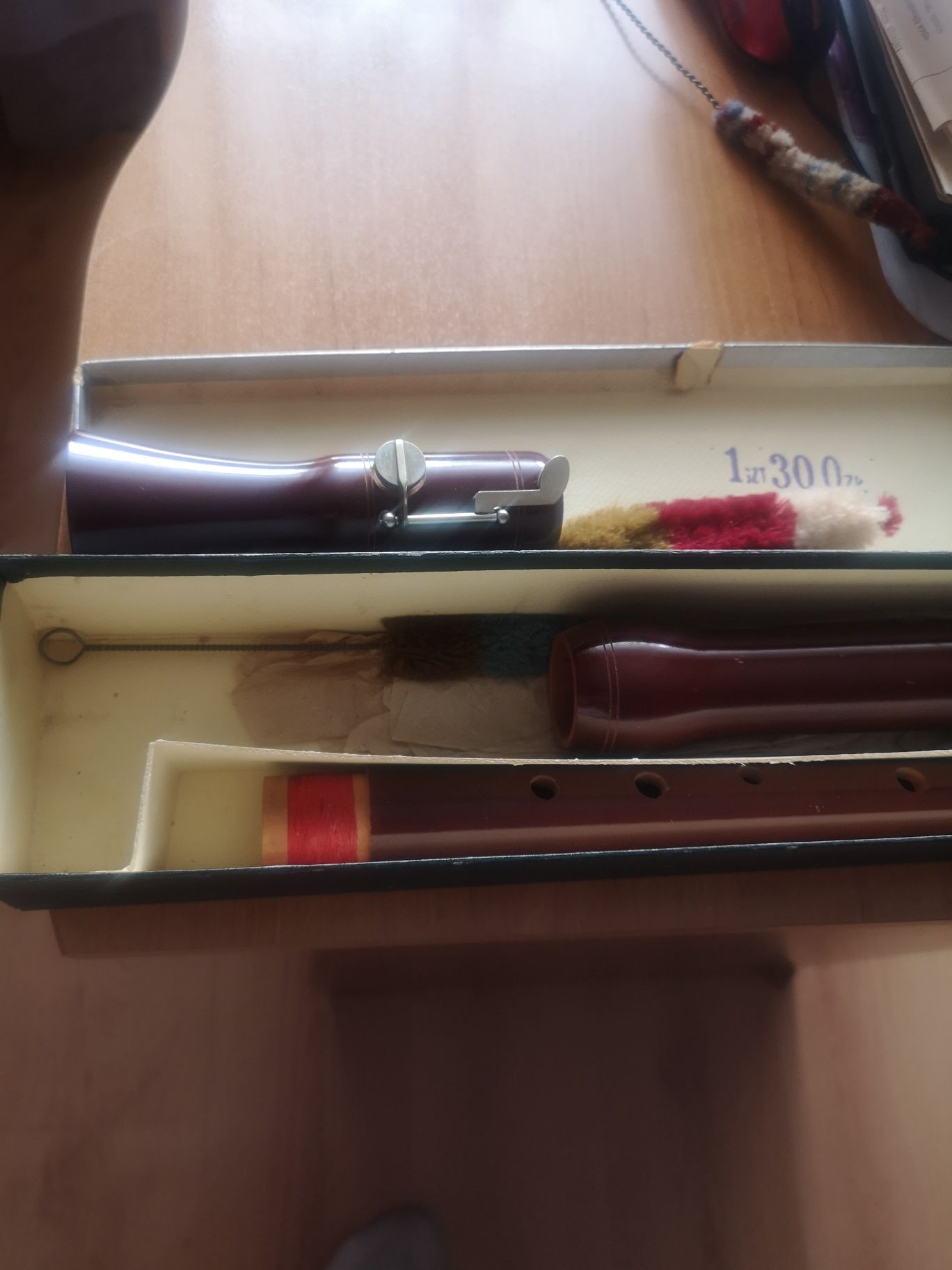 Flet prosty drewniany 3 częściowy tenorowy firmy Echte Herrnsdorf