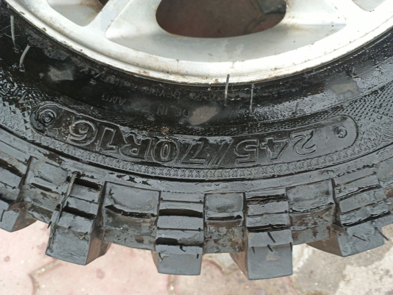 Колеса болотяні 245/70R16 на легкосплавних диска