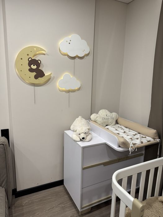 Ліжко дитяче +комод фірми Ангело+матрас в подарунок