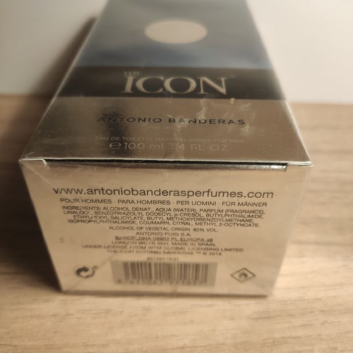 Perfume novo  Ícon de António Banderas