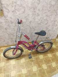 Продам детский велосипед и самокат для девочки  до 9 лет