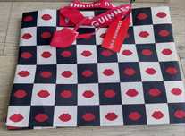 Torba, shopperka Lulu Guinness Waitrose, tote bag, chess, lips