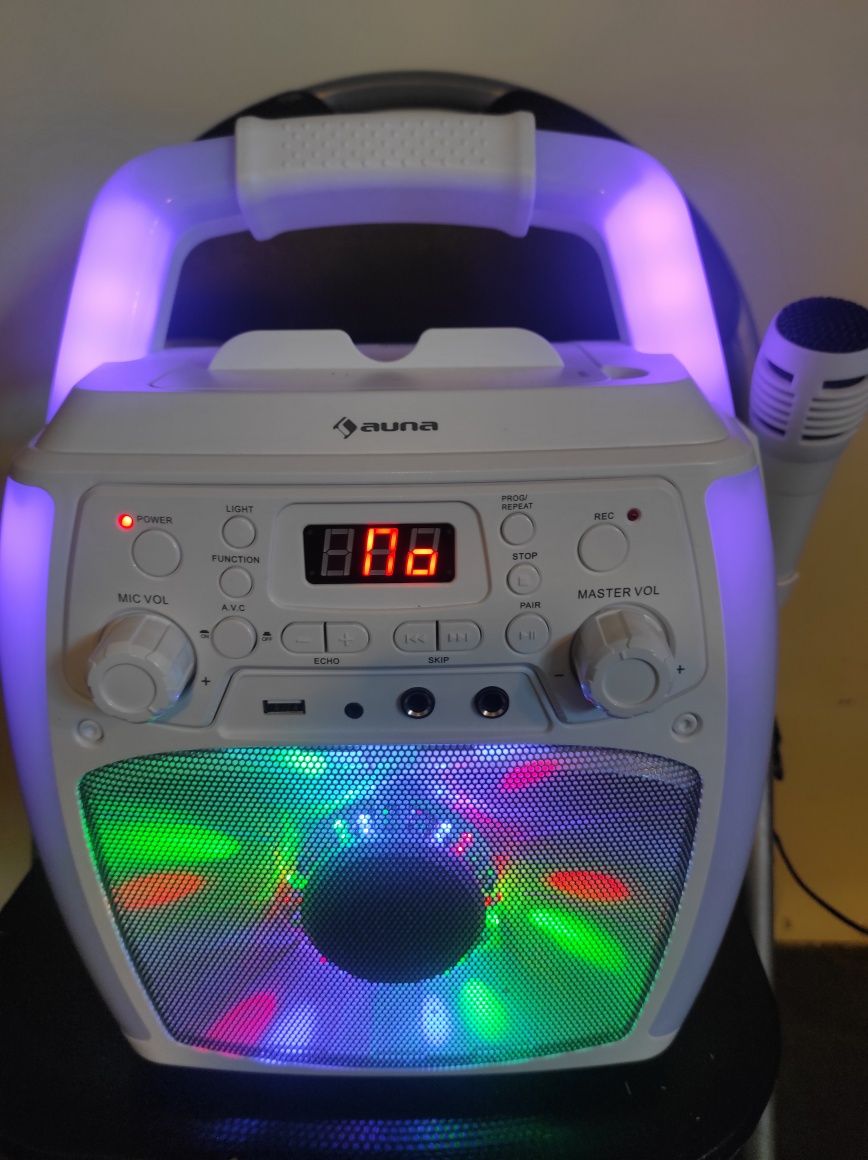 StarMaker Plus Karaoke System Bluetooth USB CD LED