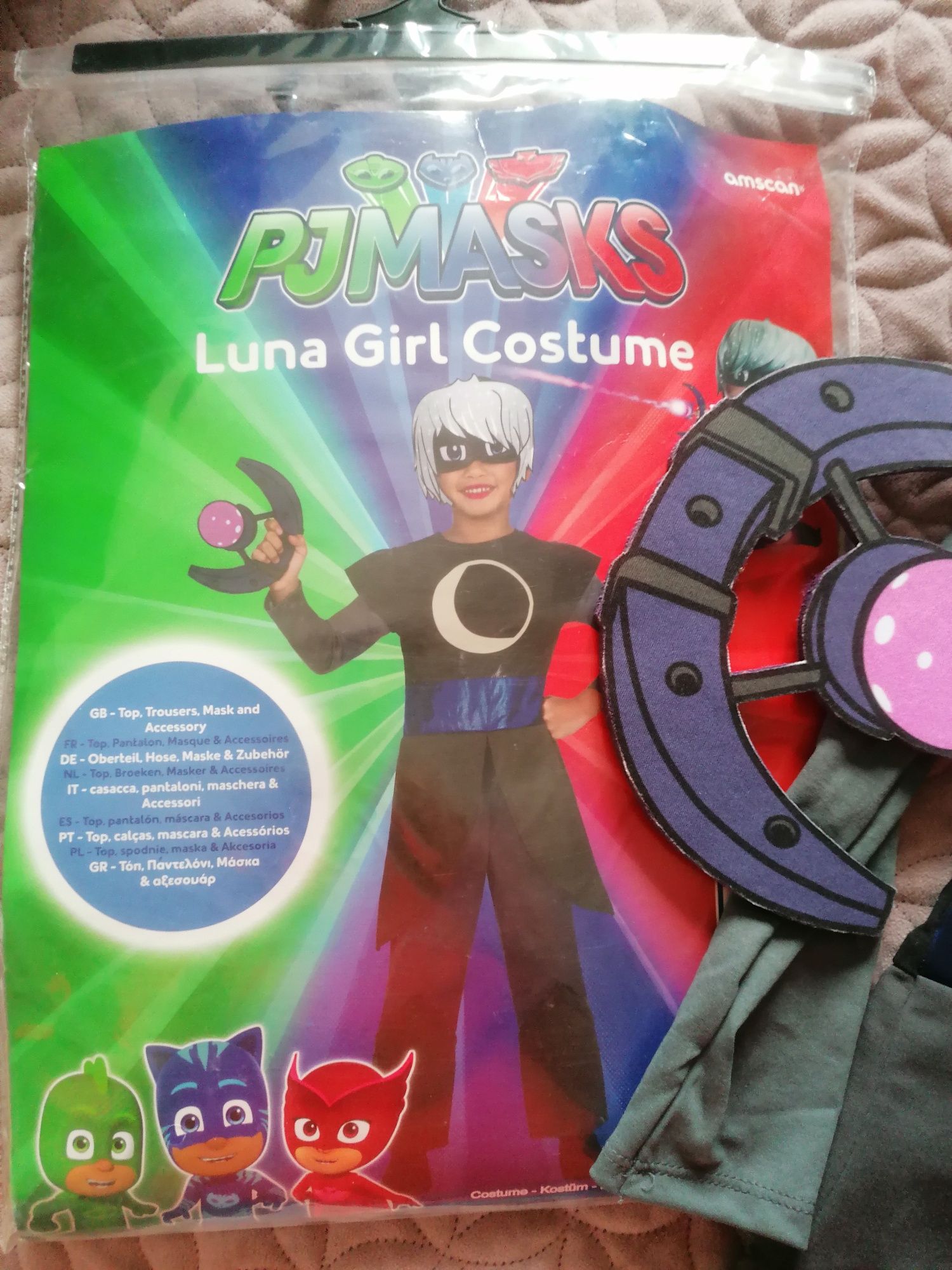 Kostium Luna Girls PJ Masks Pidżamersi