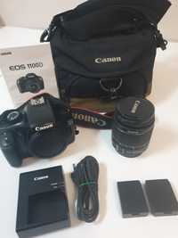 Canon EOS 1100D + lente