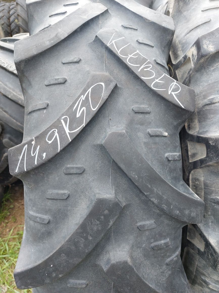 14.9R30 Kleber opony rolnicze używane para