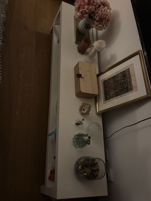 Rack ikea com 160 cm de comprimento