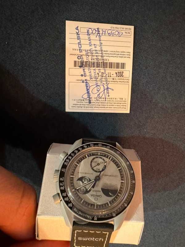 Swatch x Omega Bioceramic Moonswatch Mission To Earthphase