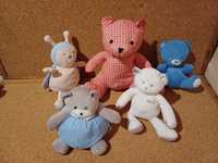 Peluches conjunto, brinquedos para bebé/criança.
Ursos, borboleta.