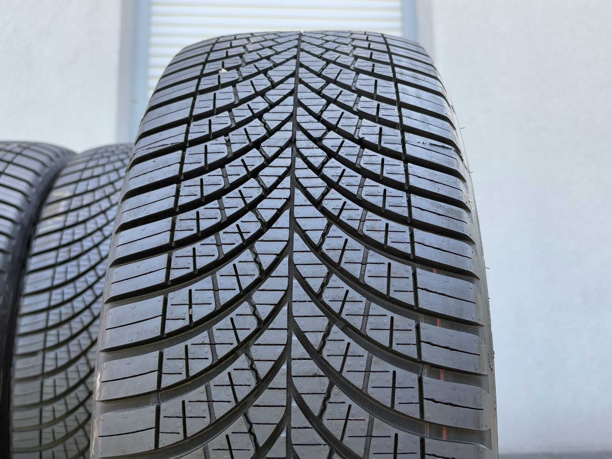 4szt całoroczne 225/55R17C GoodYear 8,2mm 2024r fv23% 4S143 Gwar