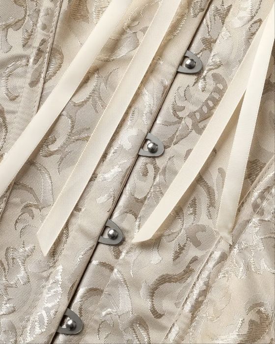 Корсет бежевий